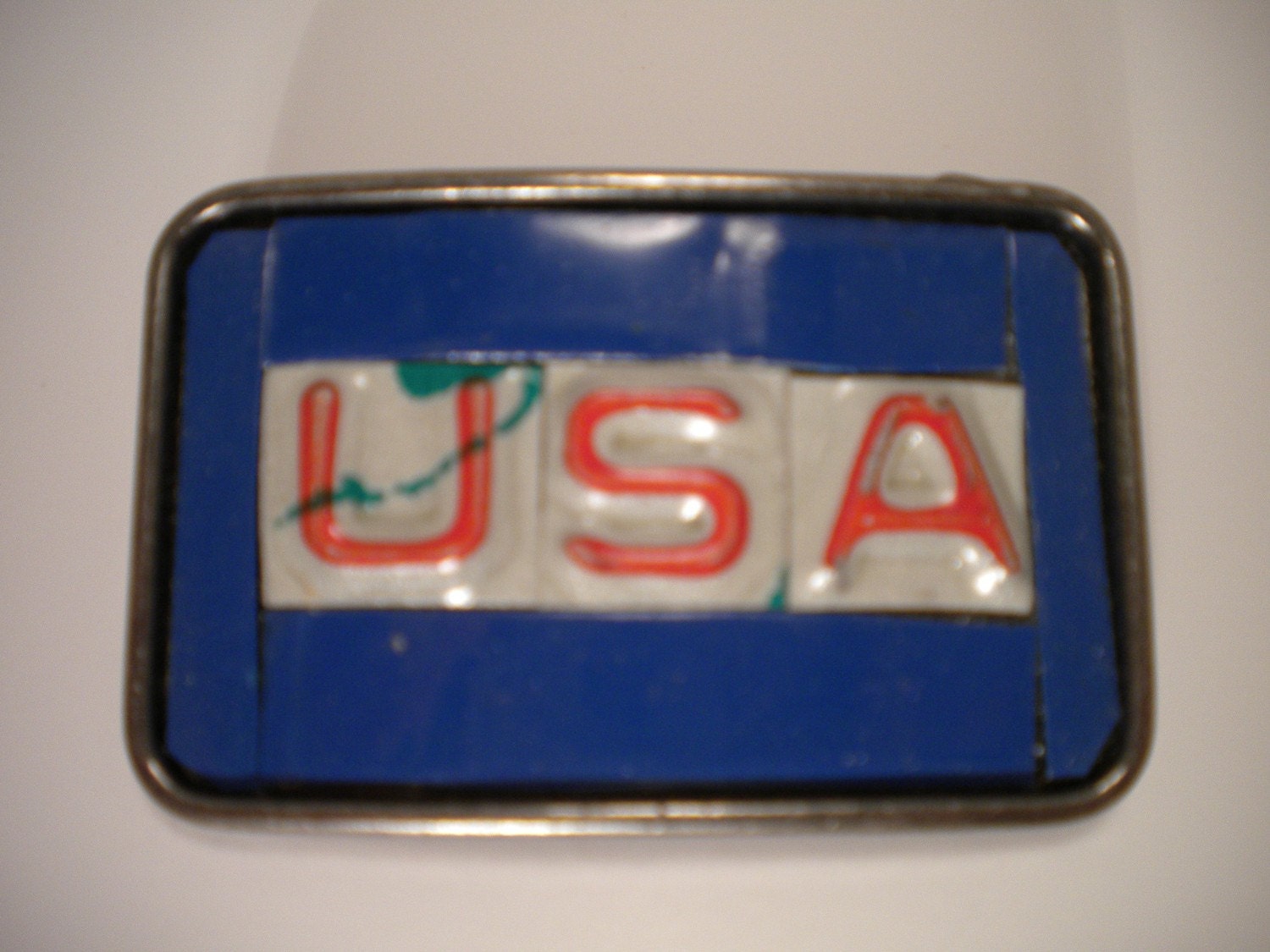 License Plate Belt Buckle
