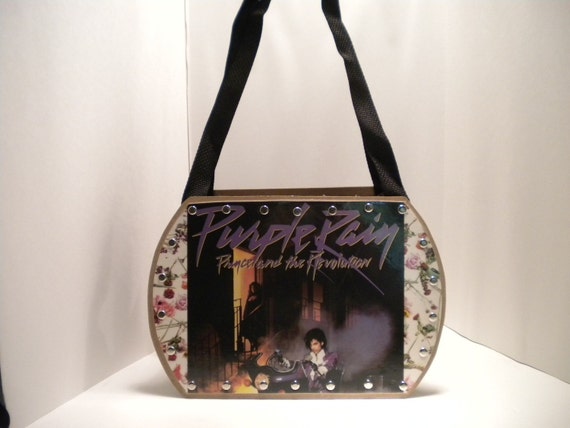 Prince Purple Rain Record Album Purse