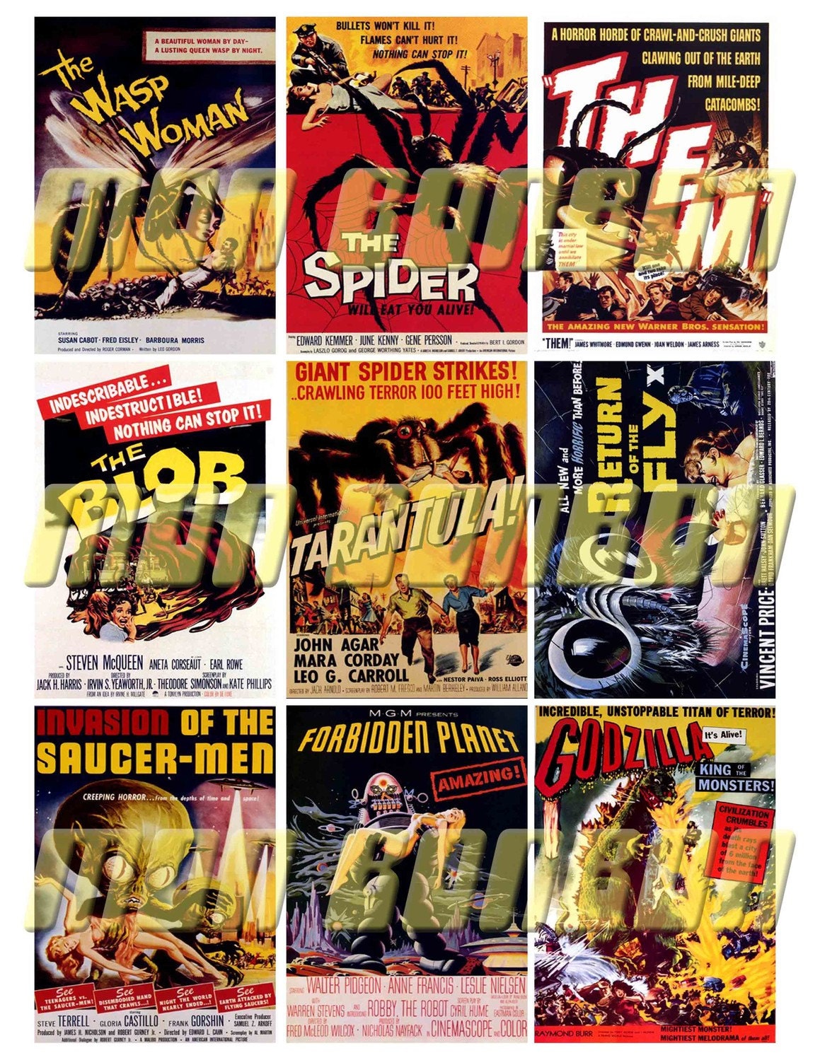 Retro Movie Posters