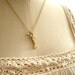 Seahorse necklace - Mo'o Lio Gold