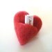 HEART POCKETS Needle Felting Kit