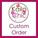 Custom Order for sgarrett14