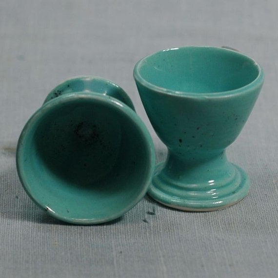 pair of speckled egg cups, made to order