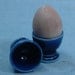 pair of cobalt egg cups- made to order