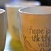 hope is the thing with feathers tumbler- MADE TO ORDER