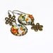 Earrings from Vintage Tin Recycled