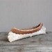 Vintage Bark Canoe : Handmade Birchbark Display Canoe