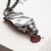 Silver paint tube necklace - Famous - RedSofa jewelry