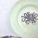 Shabby BEACH COTTAGE octopus sign, Wall Decor, Vintage Ocean Home Decor