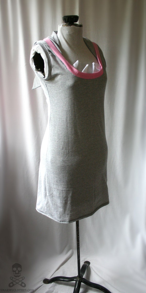 Shark Attack hoodie dress funny custom halloween costume - smarmyclothes nerd geek diy