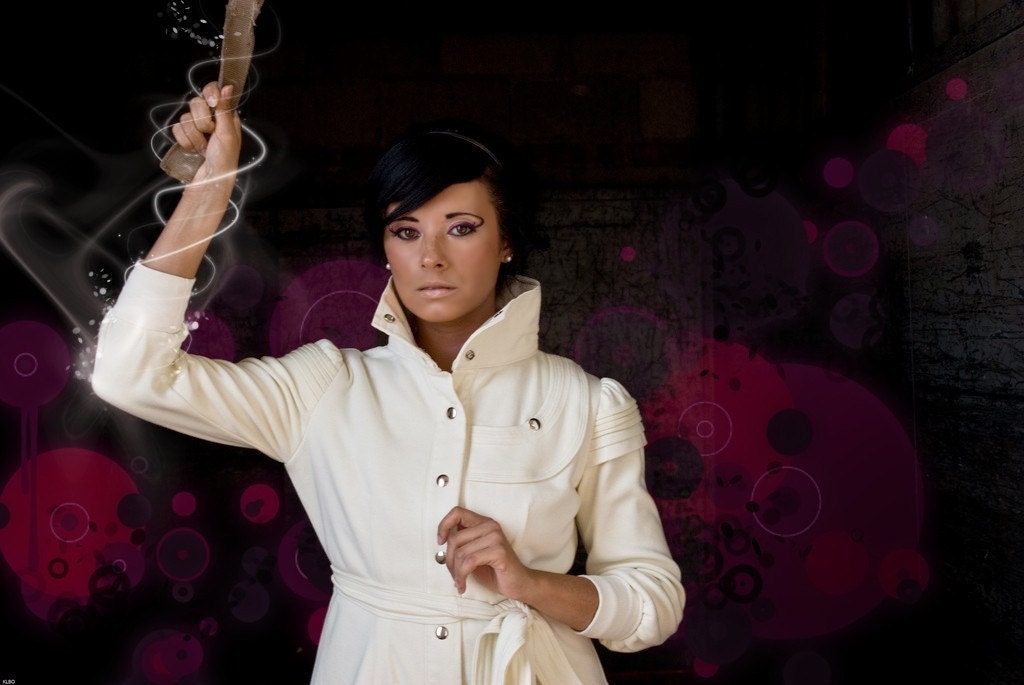 RESERVED FOR FOXZEN Custom Winter White Luxe Coat