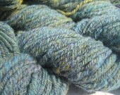 Half Day Bay - handspun wool yarn - skein 1 - 85 yds