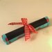 Chalkydoodles Chalky Spot (tm) Roll-Up Chalk Mat - Aqua Dot - PREORDER