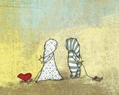 I Bring Only This 8 x 10 Print Children's Nursery Art  Boy or Girl