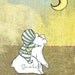 My Bear and the Moon 8 x 10 Print