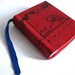 Sale Red Leather Journal by Strikebooks bookbinding original art