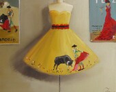 In Love With A Matador Dress- Limited Edition Print