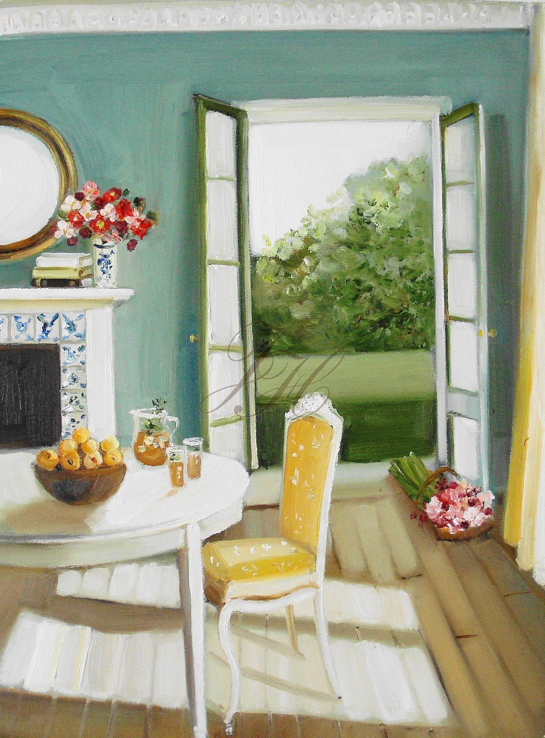 Iced Tea And Oranges- Open Edition Print