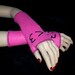 Custom Emoticon Heart Neon Fleece Arm Warmers MTCoffinz CHOOSE your Color