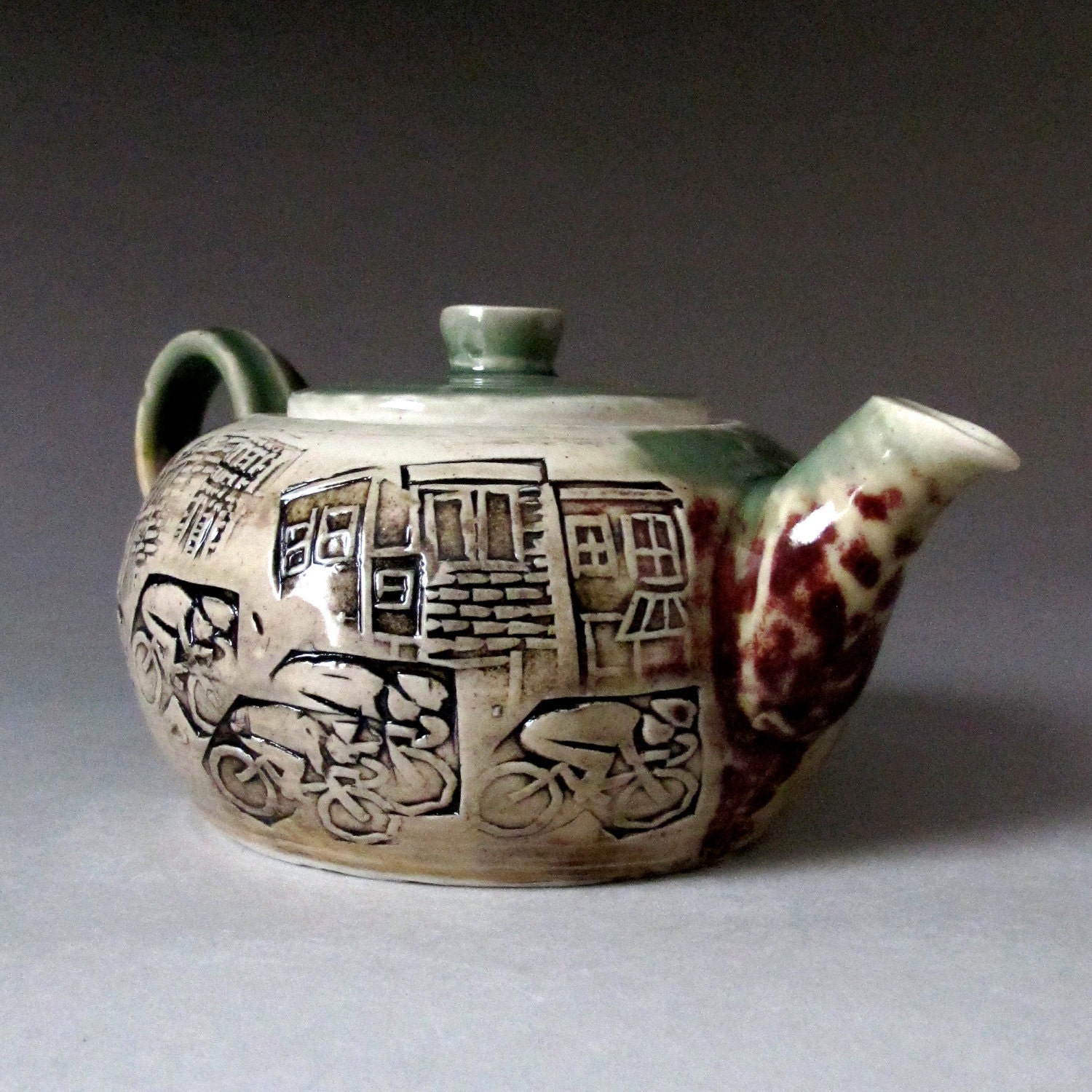 Ceramic Slab Teapots