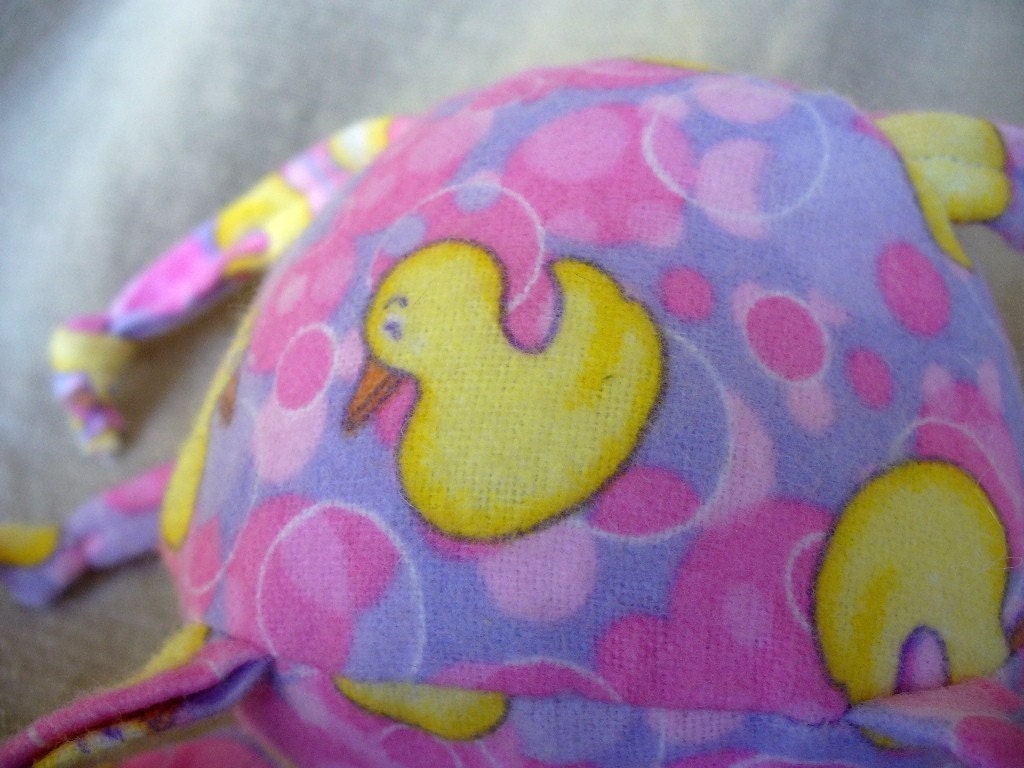 Soft Baby Ball Toy - Ducks - Pink, Purple - ZadyMini