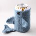Monster Shark - for your Soda Can- This monster made it to the front page of Etsy