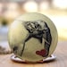 Elephant locket - necklace, heart, weddings, something old, bridesmaid, love, romantic, peta, image, brass, vintage, locket