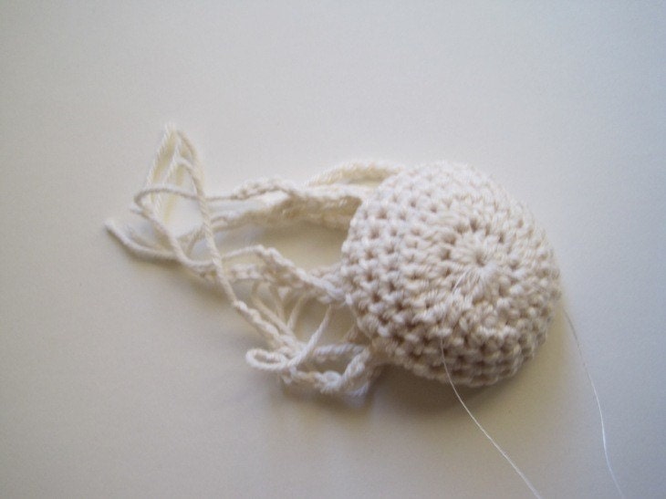 Small Moon Jellyfish in Organic Cotton and Silk