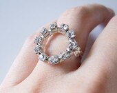 DIY Jewelry Pattern - Diamond Circle Ring, Project Base Wire Jewelry Tutorial, DCHMT008