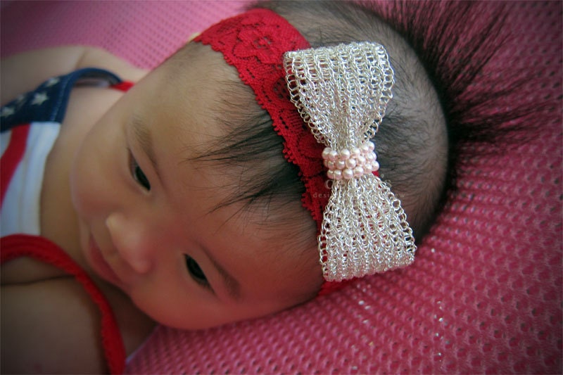 Jewelry 3D Bow Headband