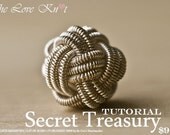 TUTORIAL - STEP BY STEP WIRE JEWELRY - The Love Knot, Secret Treasury Knot, PENDANT, Wired Chinese Knot, DCH011