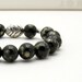 Pyrite Inspired Boho Beaded Bracelet  / Pyrite Inspired Modern Stretch Bracelet / Cool / Night / Urban / City / Metallic