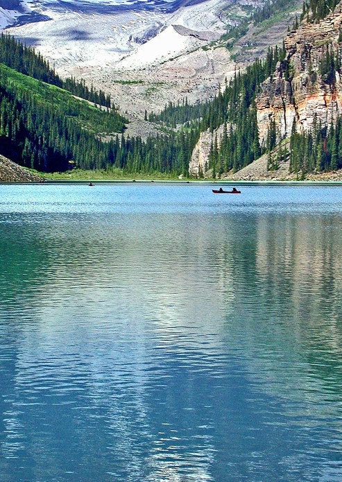 Lake Louise Canada 5 x 7 fine art  Metallic photography