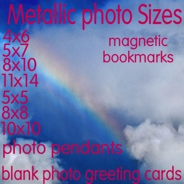 Falling Rainbow Umbrellas Las Vegas fine art metallic Photography  5 x 7