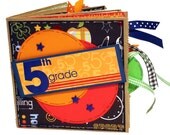 School Scrapbook - 5th Grade Paper Bag Album