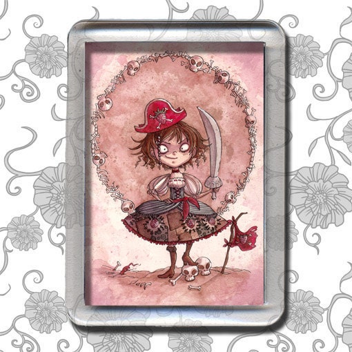 Strawberry Pirate Alicia - Magnet