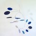 Modern Art Mobile - The Nova, in Blue Heaven