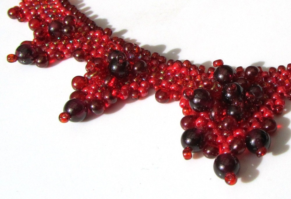 Beadweaving Tutorial No. 14 - Zigzag Collar