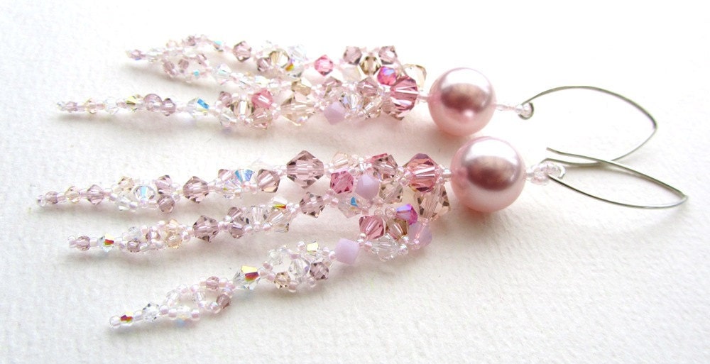 Beadweaving Tutorial No. 20 - Winter Sparkle Earrings