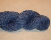 Periwinkle mohair merino sport weight yarn