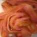 Island Sunset, brushed 2 ply mohair-merino blend