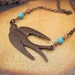 SALE Swallow bird necklace Copper Jewelry