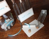 Message in a Bottle Station Guest Book Alternative -  25 Cards and Ribbons ONLY