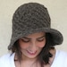 Wool Playful Hat - Taupe
