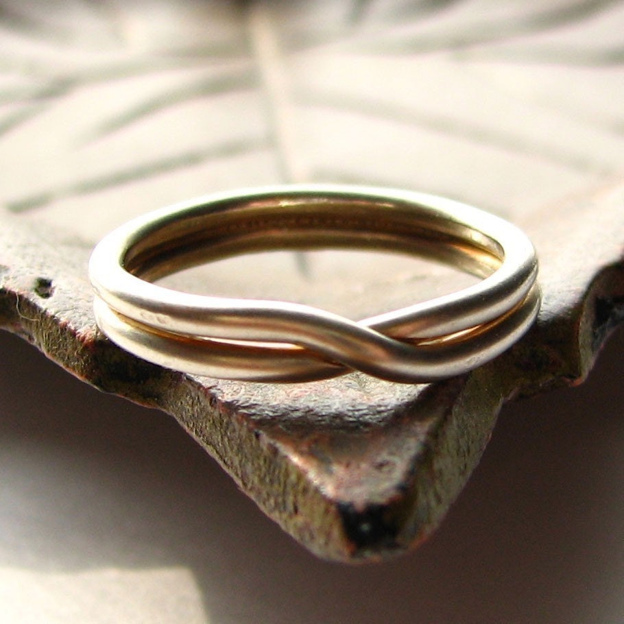 The Original Silver Infinity Ring, Closed Version, Custom Made to Order