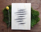 Banner Wooden Wedding Invitation
