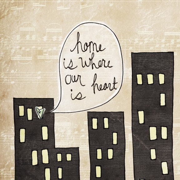Home is where our heart is- vanilla