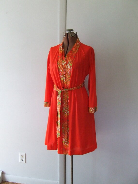 orange night gowns