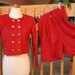 VINTAGE - Two Piece Faux Suede Suit