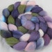 Merino Handpainted Wool Top - Hyacinth
